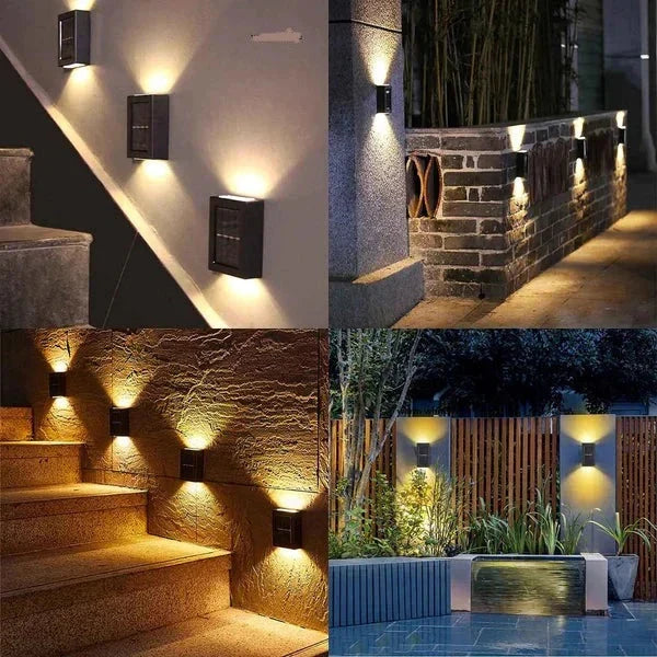 Moderne & Trendy Hagevegglampe - EcoShine | Luvikno