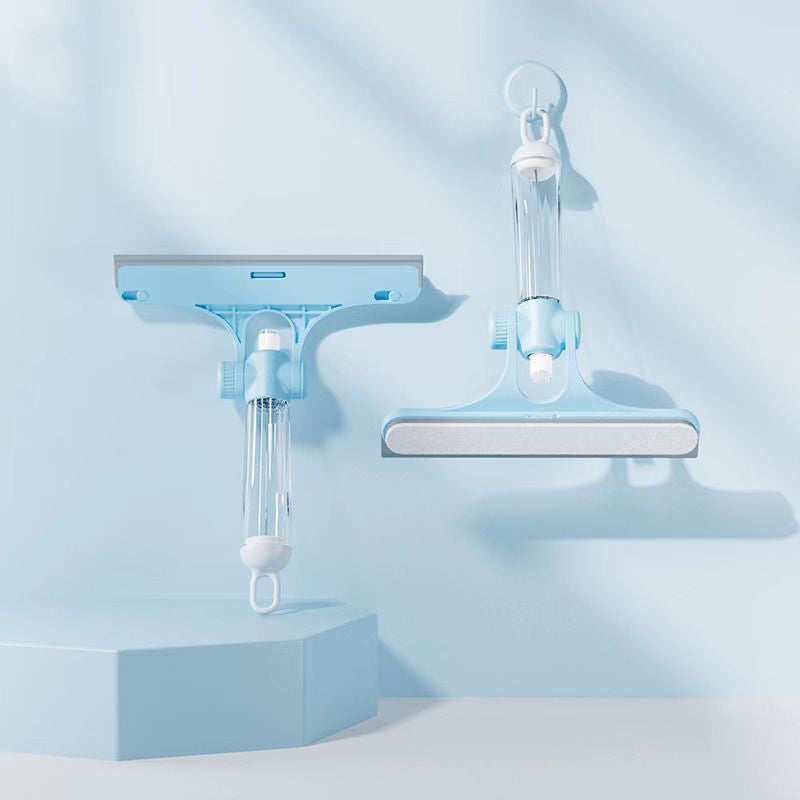 Glass Wiper with Sprayer | Luvikno