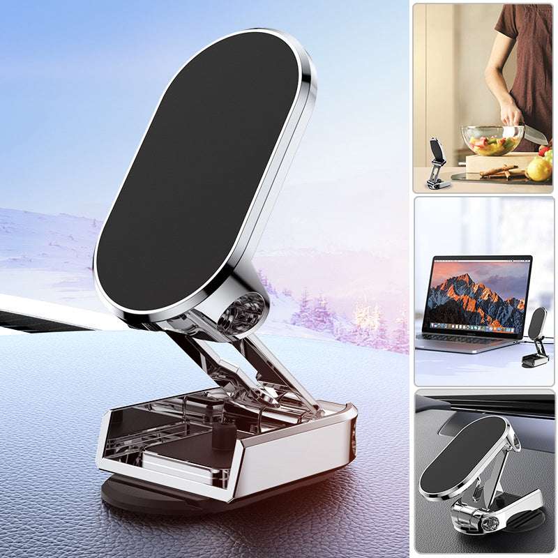 Metal Foldbar Bil Telefon Holder Luvikno