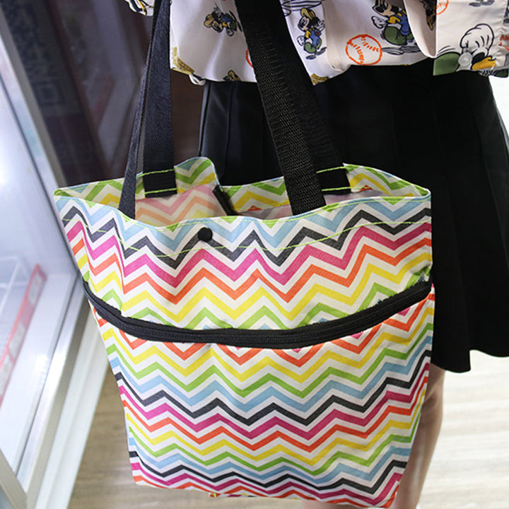 Foldbar Handlebag med Hjul | Luvikno