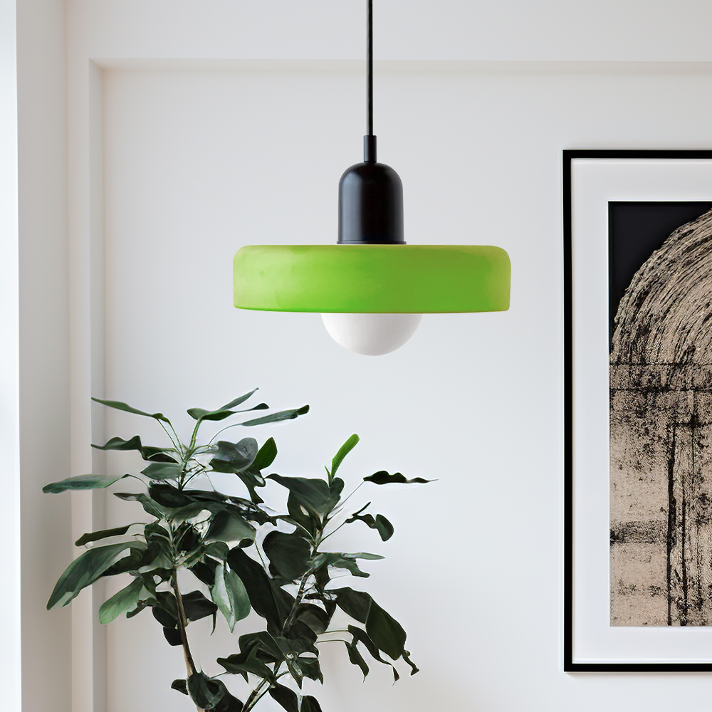 Luvikno | Bauhaus Farget Glass Pendellampe