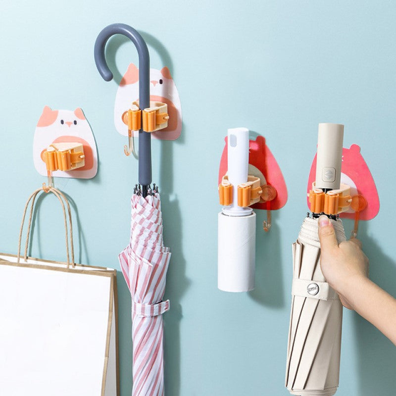 Single Cartoon Mop Holder | Luvikno