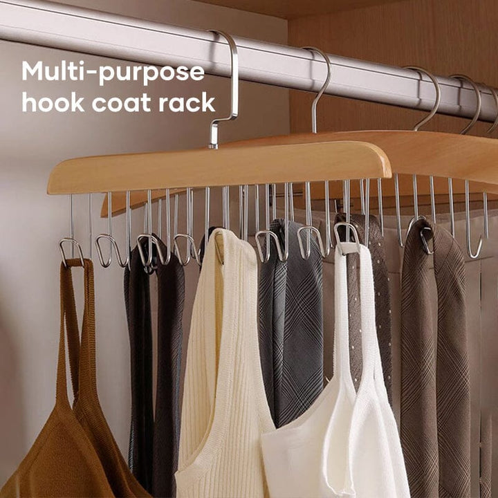 Anti Slip Multi Hook Coat Rack | Luvikno