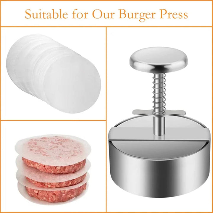 Manuell kjøttpresse for hamburgerpattyer | Luvikno