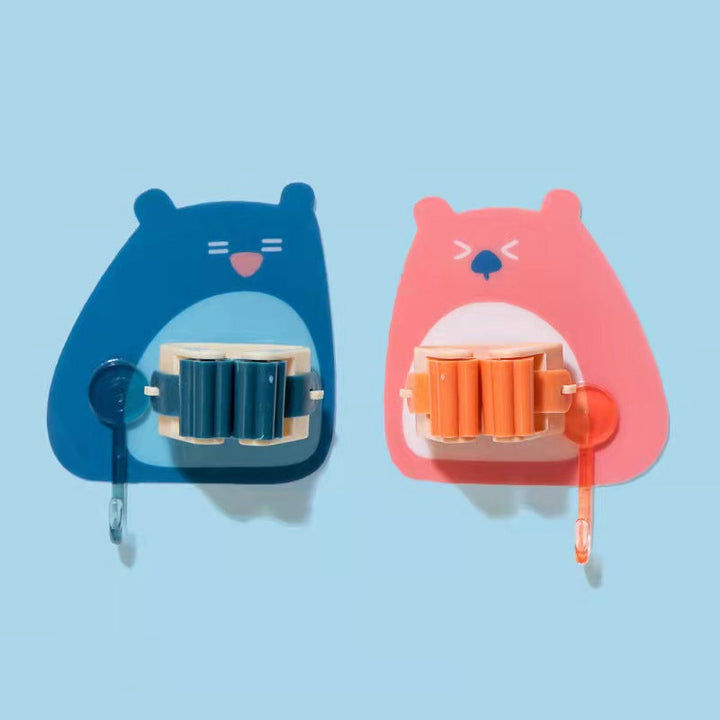 Single Cartoon Mop Holder | Luvikno