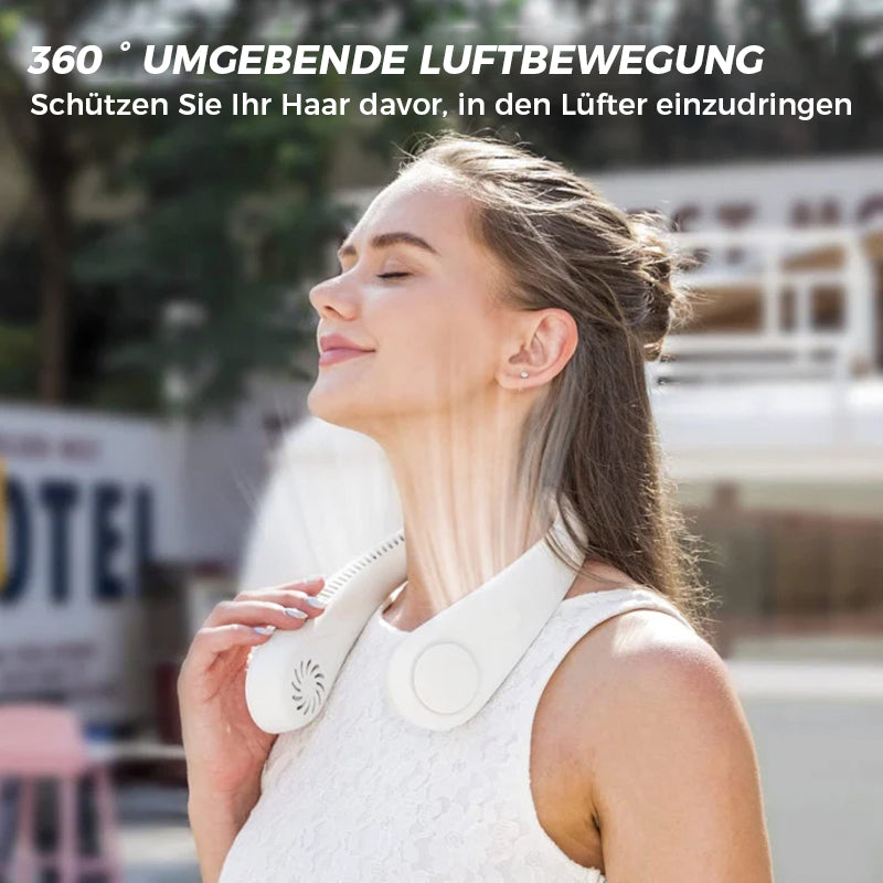Ny bærbar nakkevifter | Luvikno