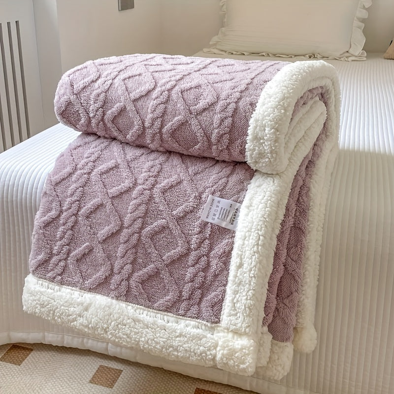 Luvikno | Stilig Vendbar Fleece Teppe for Ultimat Komfort og Varme