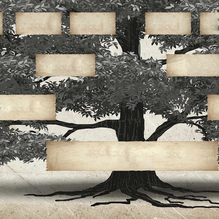 Familietreets genealogi diagram | Luvikno