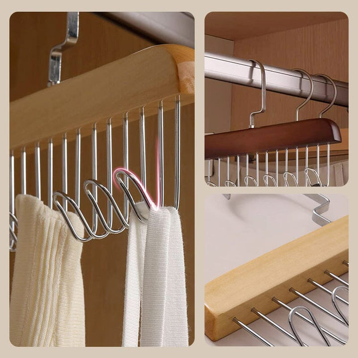 Anti Slip Multi Hook Coat Rack | Luvikno