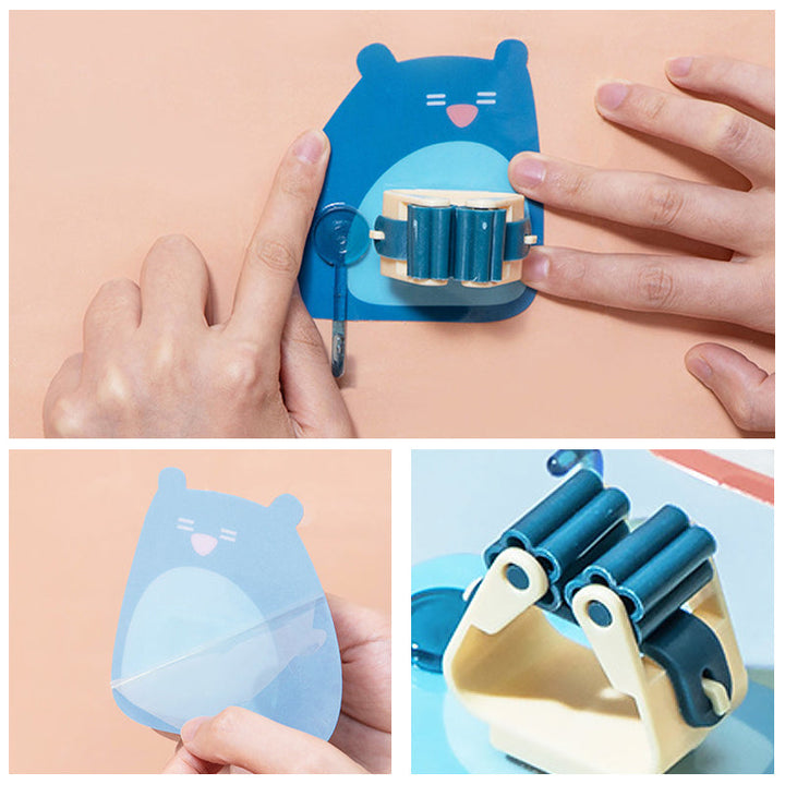 Single Cartoon Mop Holder | Luvikno