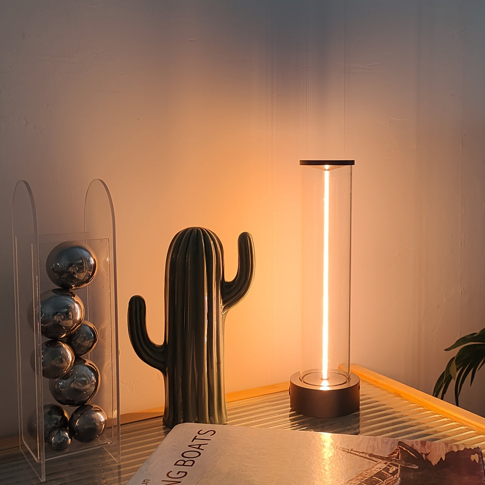TouchGlow – Trådlamp LED-bordlampe med ladeport Luvikno