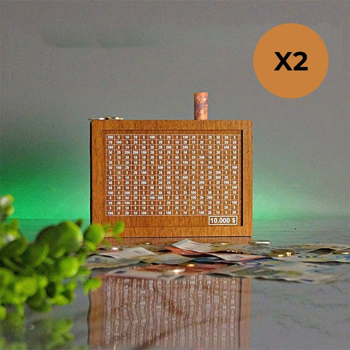 Holzkasse med gravert figurer | Luvikno