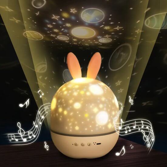 StarGlow Projektor – Magisk Stjernete himmel med MusikkLuvikno