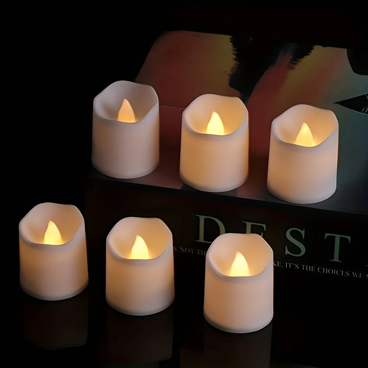 TwinkleLite Lys - Flameless Flammende Elektriske LED Lys | Luvikno