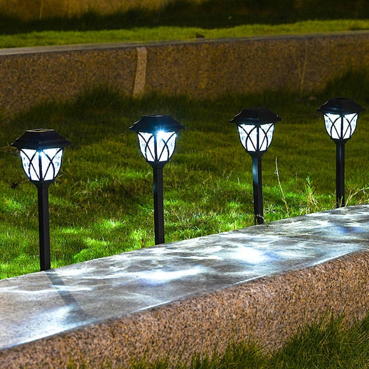 Solar LED Hage Lampe for Elegant Utendørs Atmosfære | Luvikno