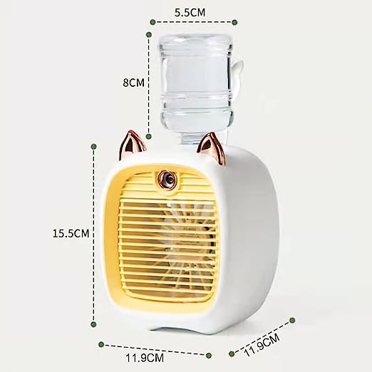 SaintFusion - Bærbar klimaanlegg med USB-tilkobling | Luvikno