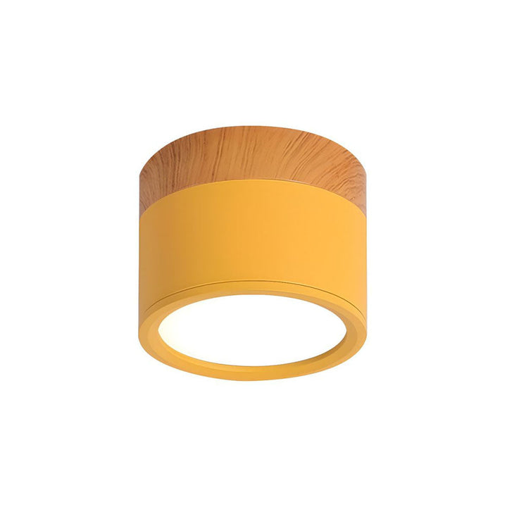 LED Taklampe Moderne Flush Mount Sylinder Luvikno