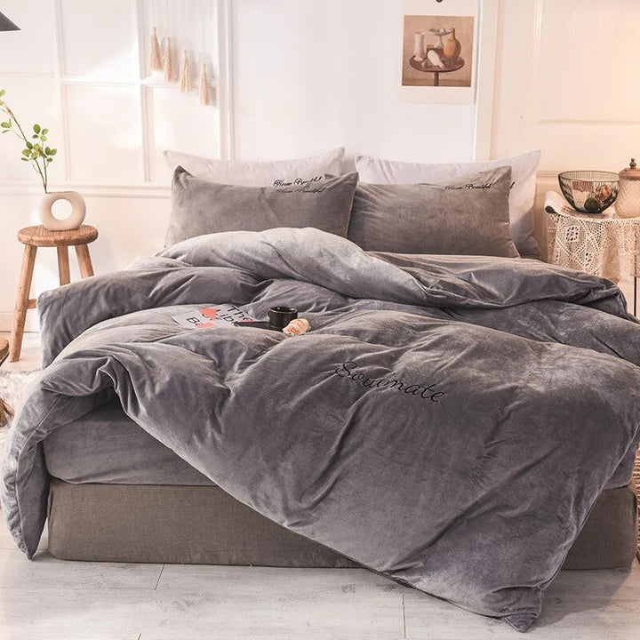 VeloursNight – Luksus Duvet Cover for Ultimate Comfort Luvikno