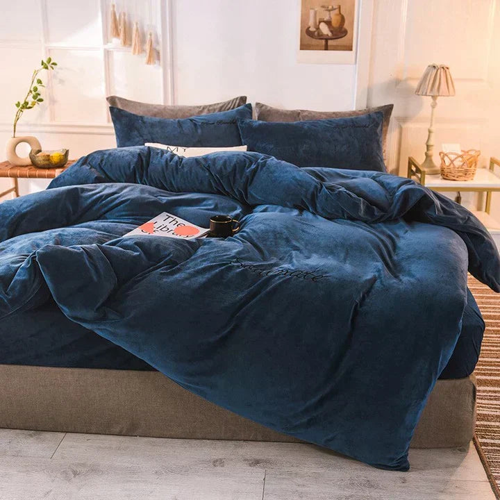 VeloursNight – Luksus Duvet Cover for Ultimate Comfort Luvikno