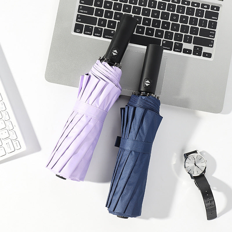 Dame automatisk foldbar paraply Luvikno