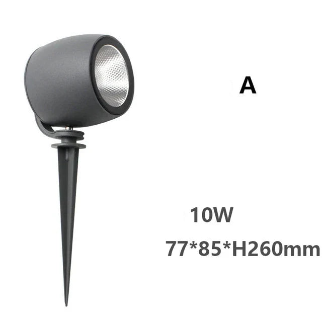 Effektiv LED hage lampe for stilfull utendørs belysning | Luvikno