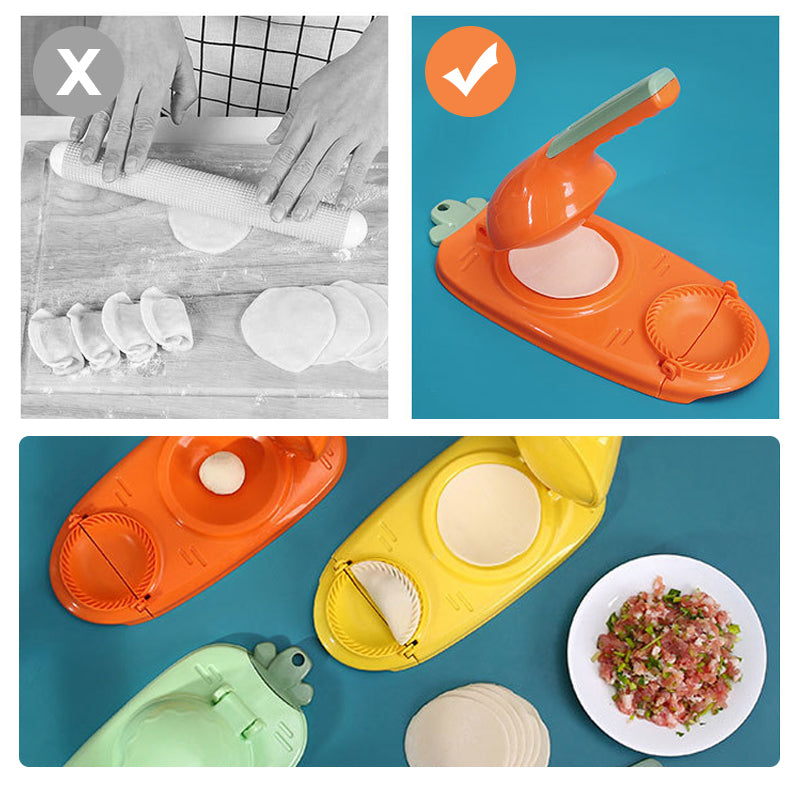 Ny Dumpling Maker Press 2 i 1 Luvikno