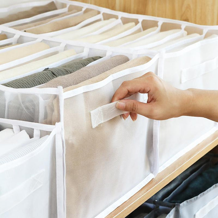 7 Gitter Garderobe Klær Nettverks Skille Organizer | Luvikno