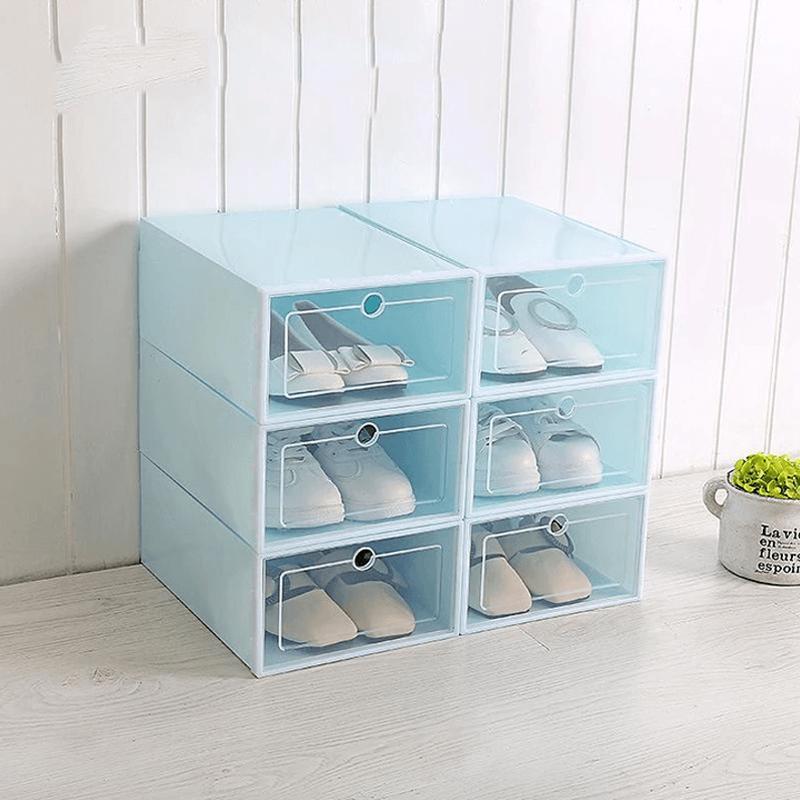 Foldbar skoeske lagringsboks, 6PCs | Luvikno