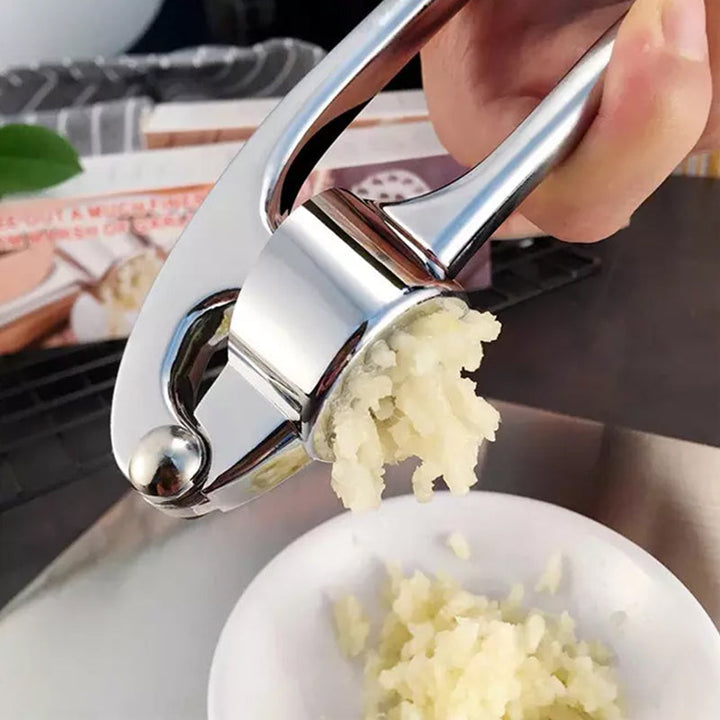 Rustfritt Stål Hvitløkspresse | Luvikno