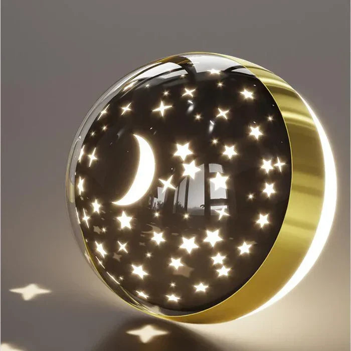 Vegglampe for barnerom - GlowNest | Luvikno