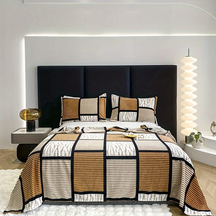 CozyLuxe – Flanellteppe for Alle Sesonger Luvikno