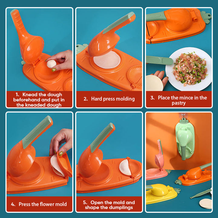 Ny Dumpling Maker Press 2 i 1 Luvikno
