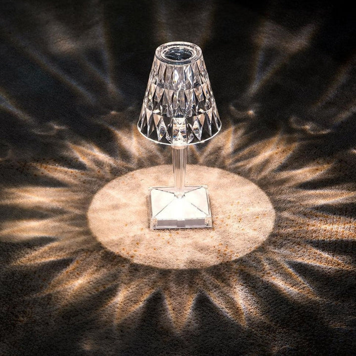 Krystallampe med berøringskontroll - LumeCrystal | Luvikno