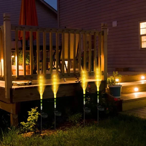 Dekorativ Rattan Hagebelysning - SunReed | Luvikno