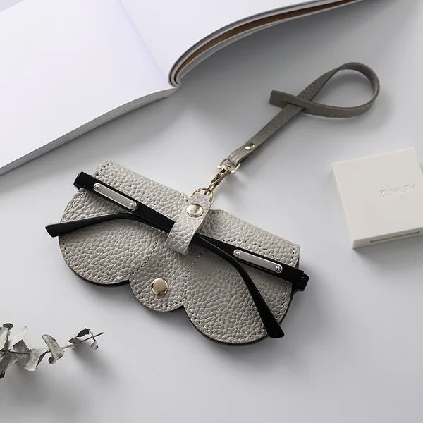 Myk Lær Solbrille Etui Luvikno