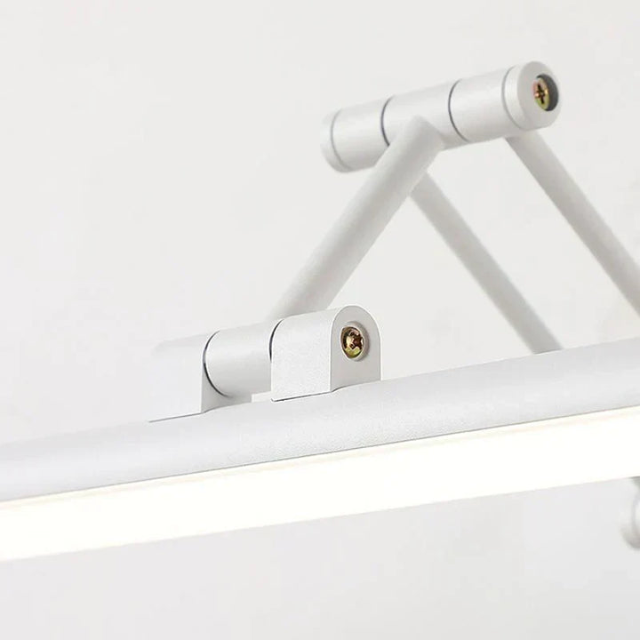 Minimalistisk LED Vegglampe Svart/Hvit – Modern Metallampe for Bad og Innendørs Bruk | Luvikno
