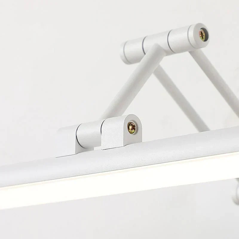 Edge Minimalistisk LED Vegglampe Svart/Hvit | Moderne Design for Bad & Innendørs Rom | Metall & Akryl | Luvikno