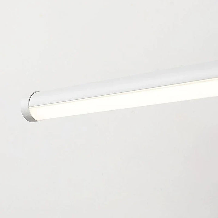 Edge Minimalistisk LED Vegglampe Svart/Hvit | Moderne Design for Bad & Innendørs Rom | Metall & Akryl | Luvikno