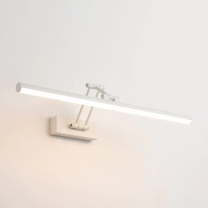 Minimalistisk LED Vegglampe Svart/Hvit – Modern Metallampe for Bad og Innendørs Bruk | Luvikno