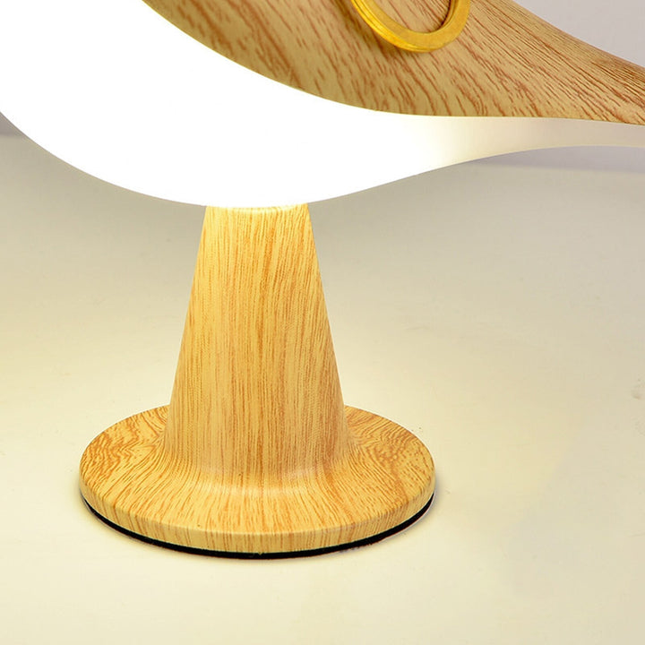 Moderne Tre LED Bordlampe Fugl Design Luvikno