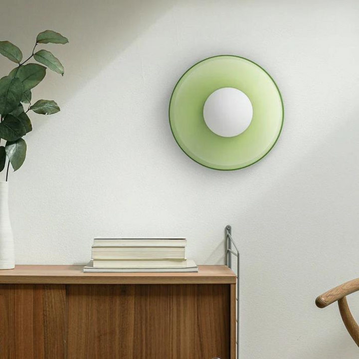 Rund Taklampe med Stilleggende Funksjonalitet - LumiSphere | Luvikno