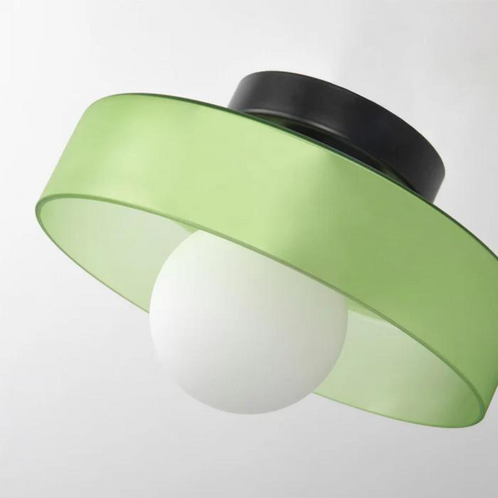 Rund Taklampe med Stilleggende Funksjonalitet - LumiSphere | Luvikno