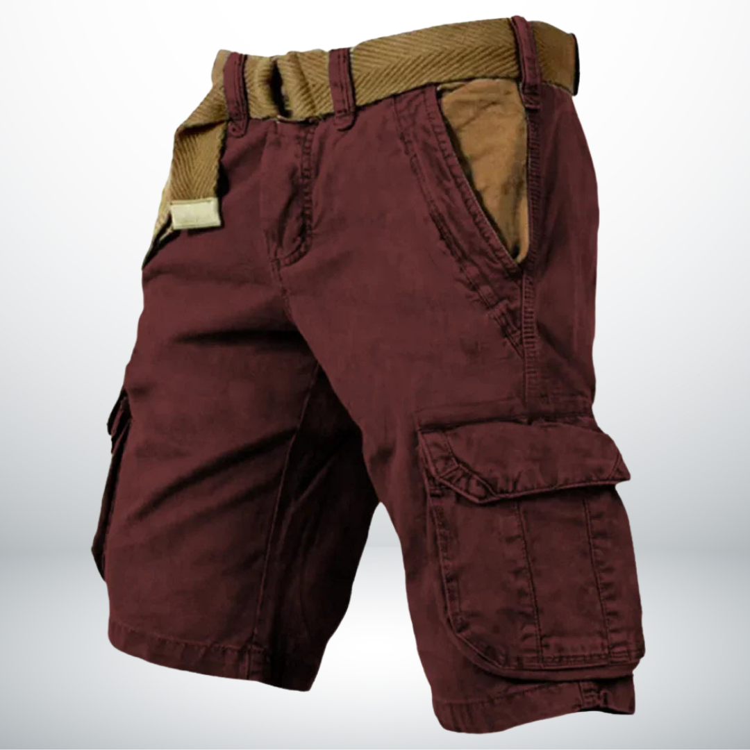 Luvik | Miesten Cargo Shorts - Käytännöllinen