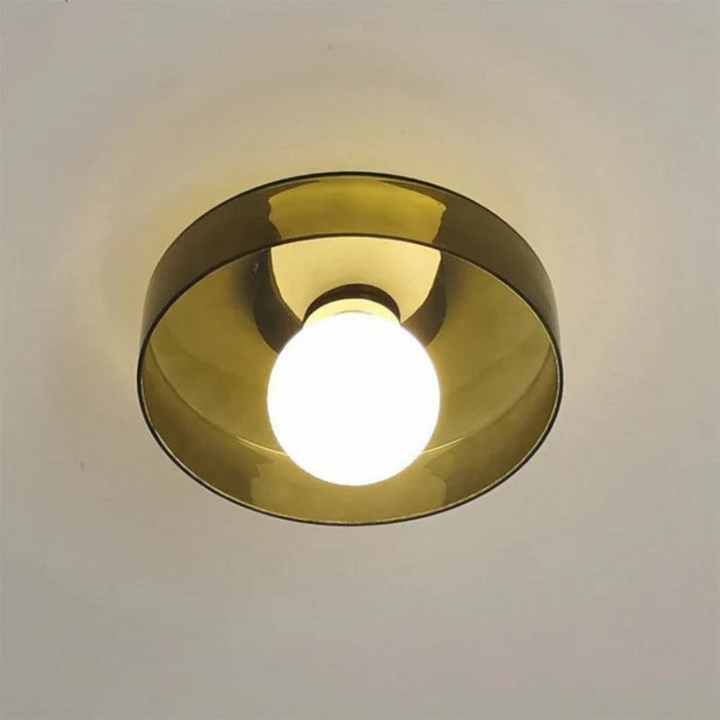 Rund Taklampe med Stilleggende Funksjonalitet - LumiSphere | Luvikno