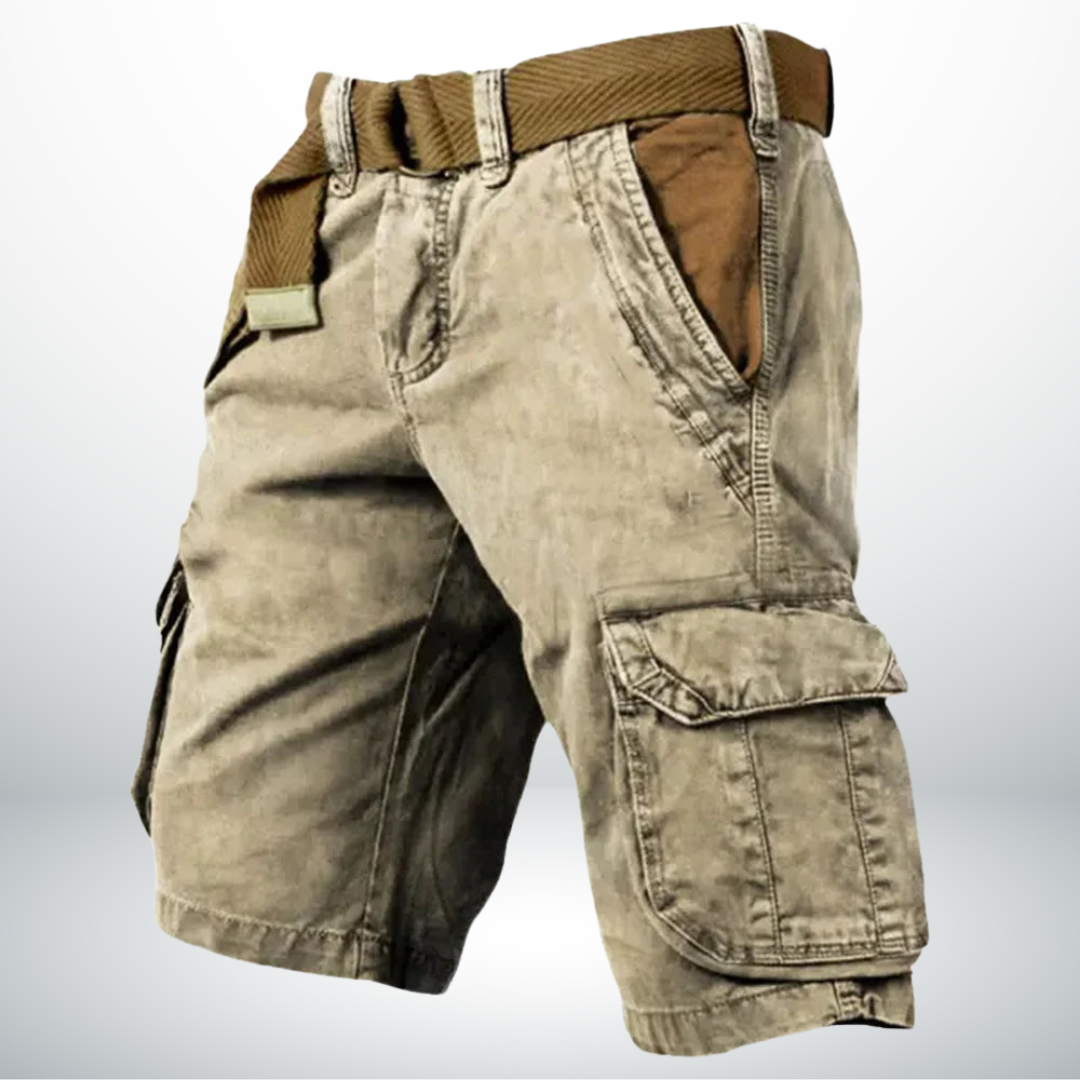Luvik | Miesten Cargo Shorts - Käytännöllinen