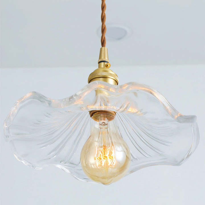 Trendy Hibiscus Flower Pendant Lamp - FlowerLite | Luvikno