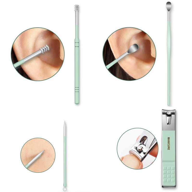 Luvikno | Negleklipper bærbar sett (12/16 deler)