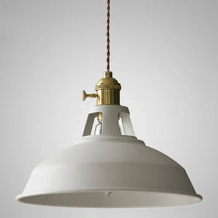 IronGlow Industriell Retro-Hengelampe i metall, E27