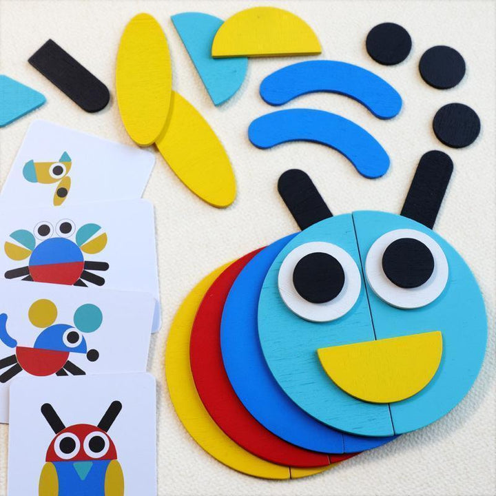 Utdanningspuslespill Toy | Luvikno