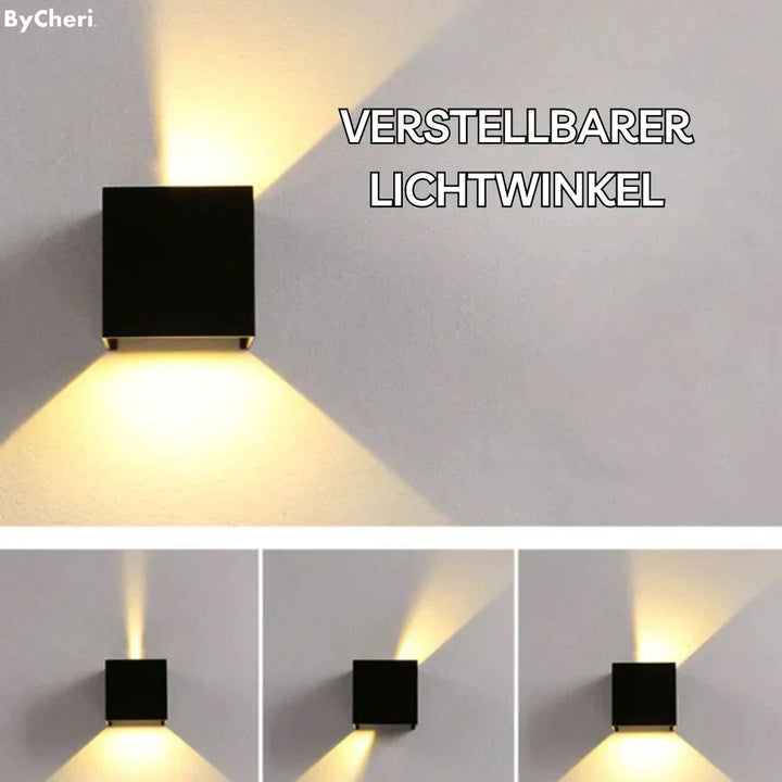 Luvikno | LuminaCube Trådløs Luksus Vegglampe